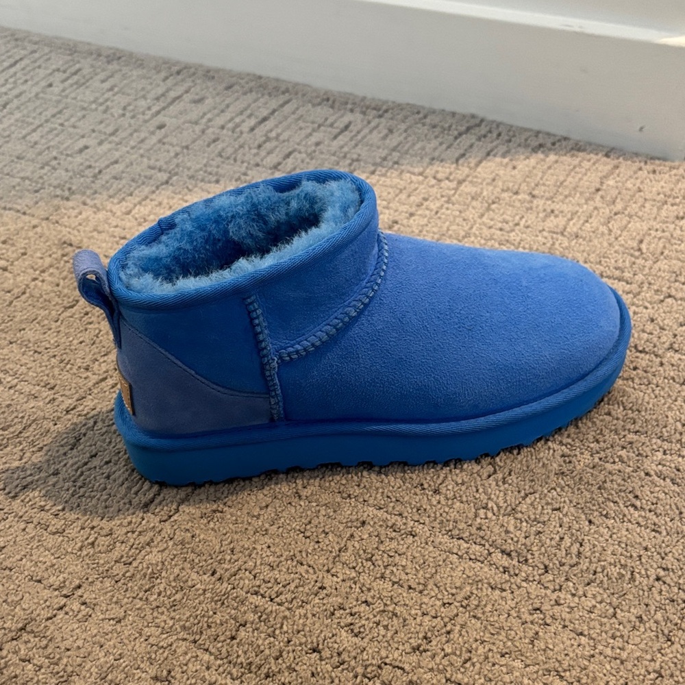 UGG Blue Ankle Booties